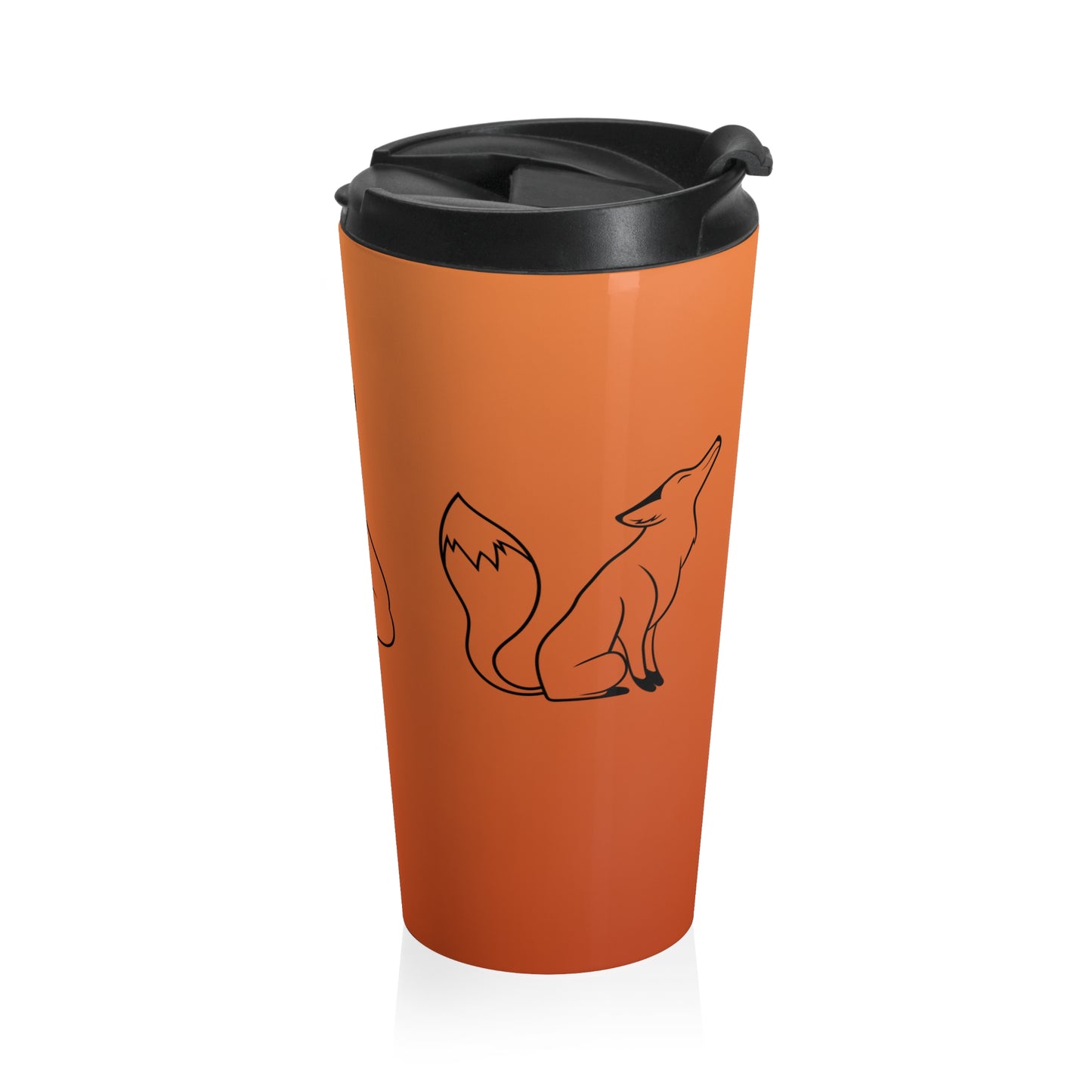 FOX STAINLESS STEEL TRAVEL MUG