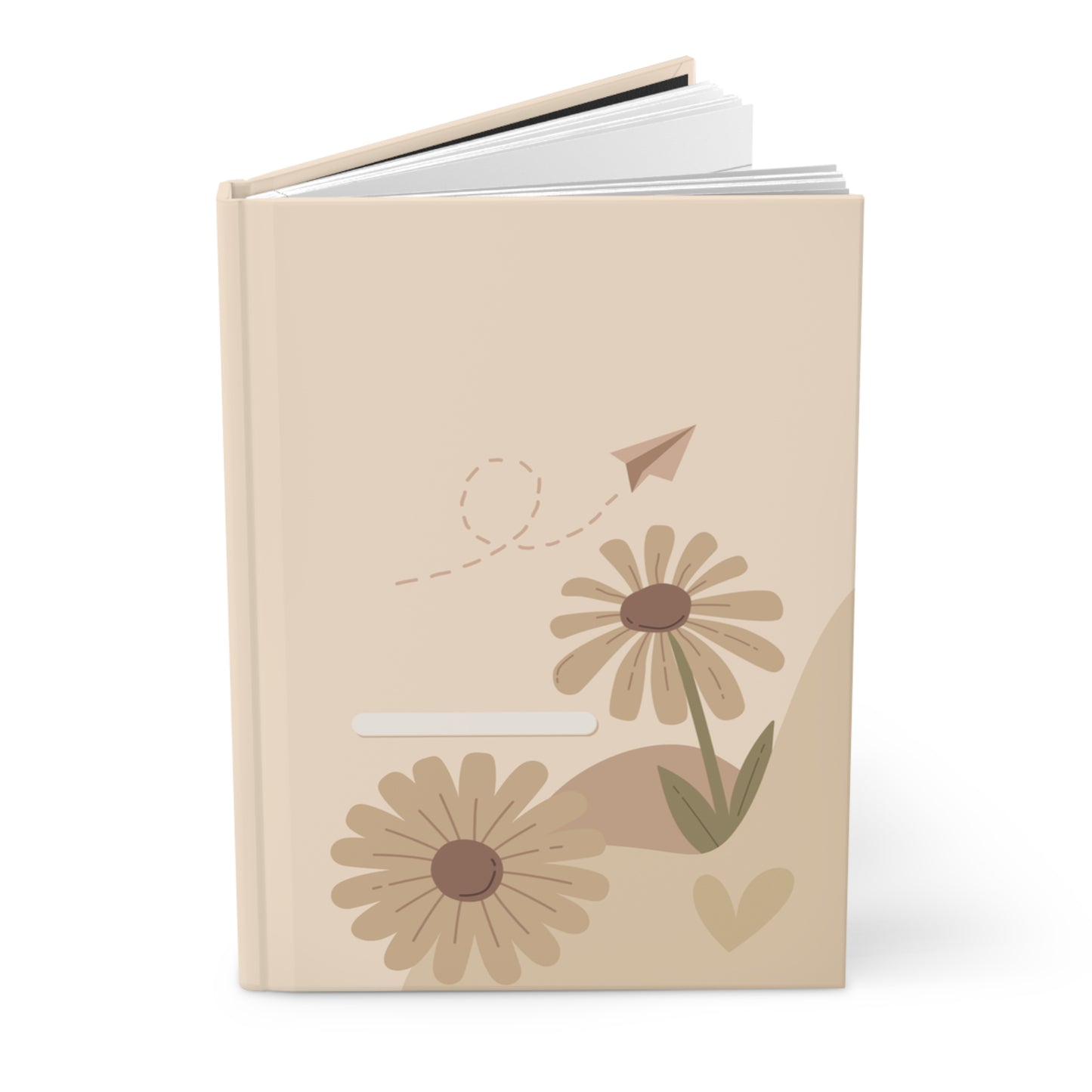 BEIGE AESTHETIC MATTE HARDCOVER JOURNAL