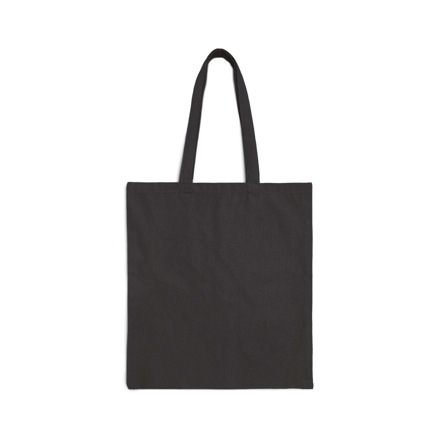 SACRAL CHAKRA BLACK CANVAS TOTE BAG