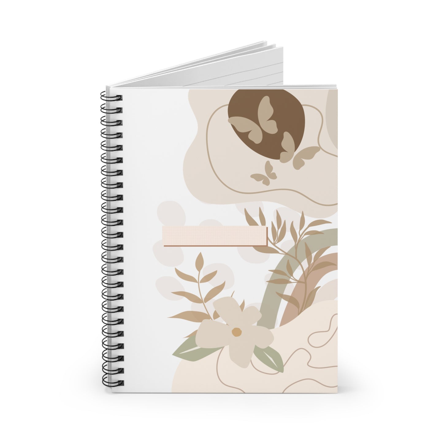 AESTHETIC SPIRAL NOTEBOOK - RULED LINE