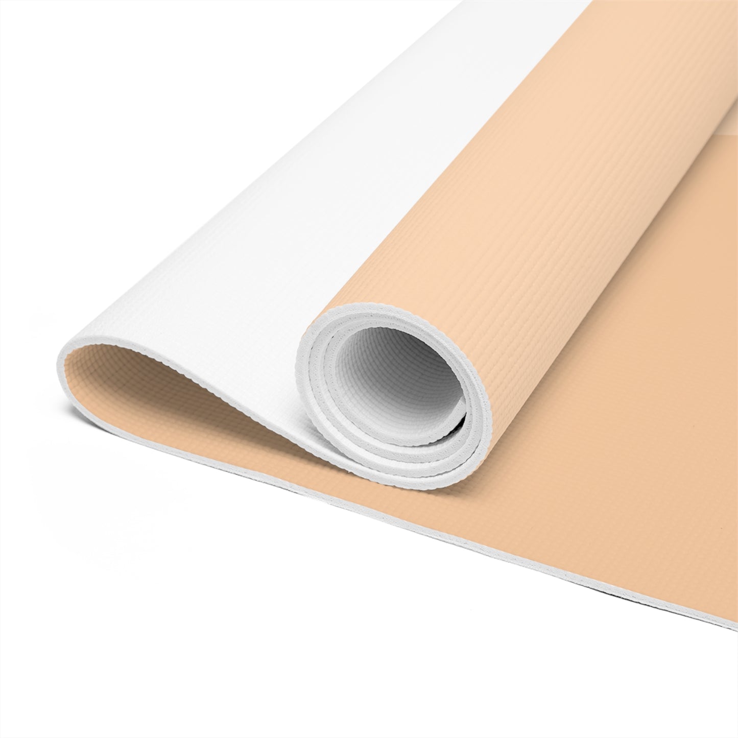 LIGHT ORANGE WAVY FOAM YOGA MAT