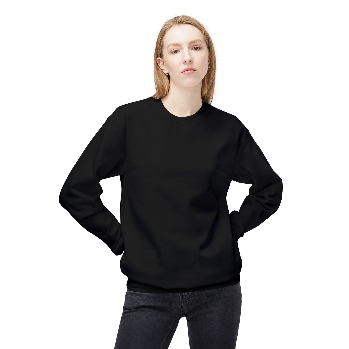 ROOT CHAKRA UNISEX MIDWEIGHT SOFTSTYLE FLEECE CREWNECK SWEATSHIRT