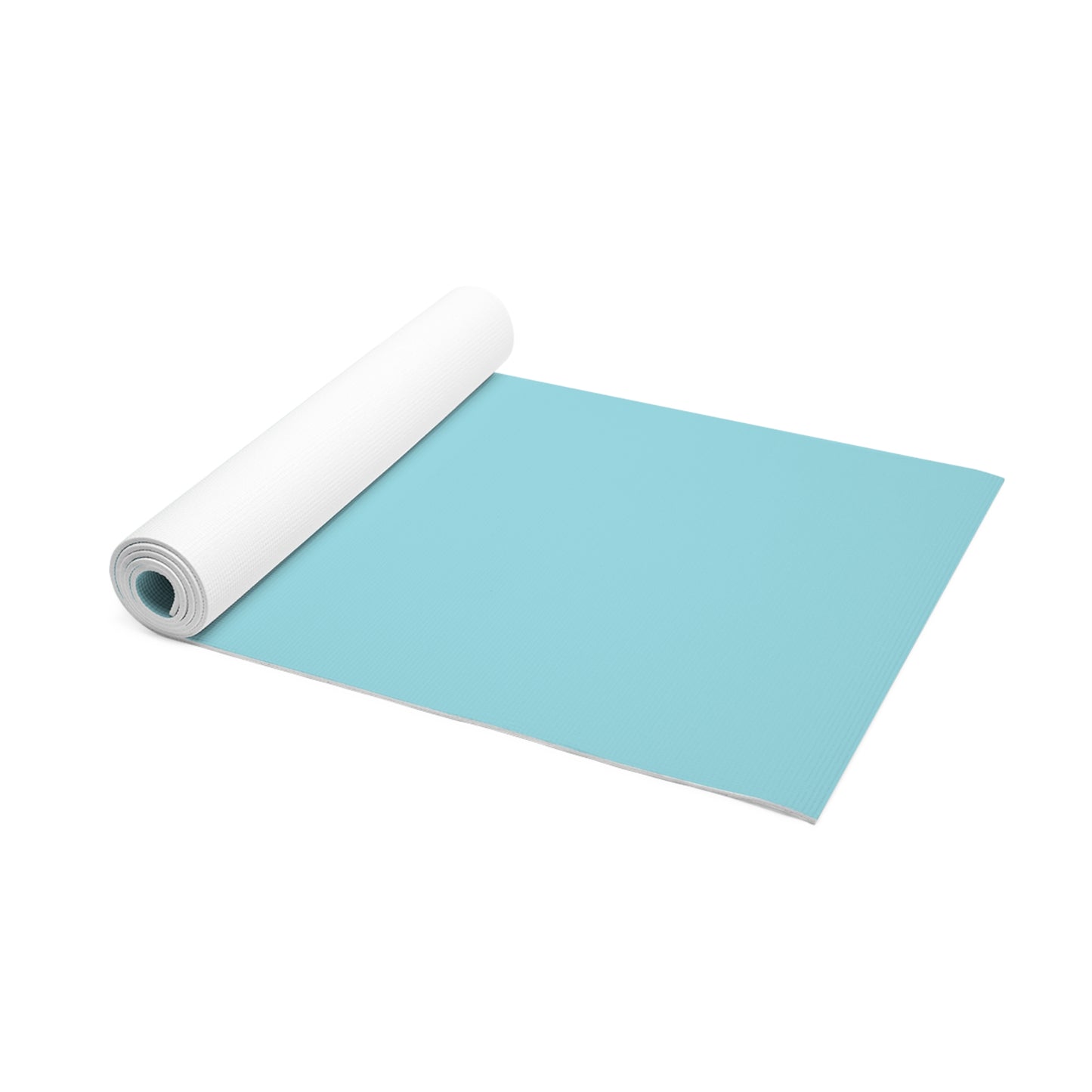 SEA BLUE FLOWER FOAM YOGA MAT