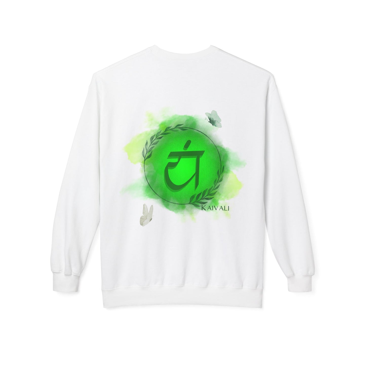 HEART CHAKRA UNISEX MIDWEIGHT SOFTSTYLE FLEECE CREWNECK SWEATSHIRT