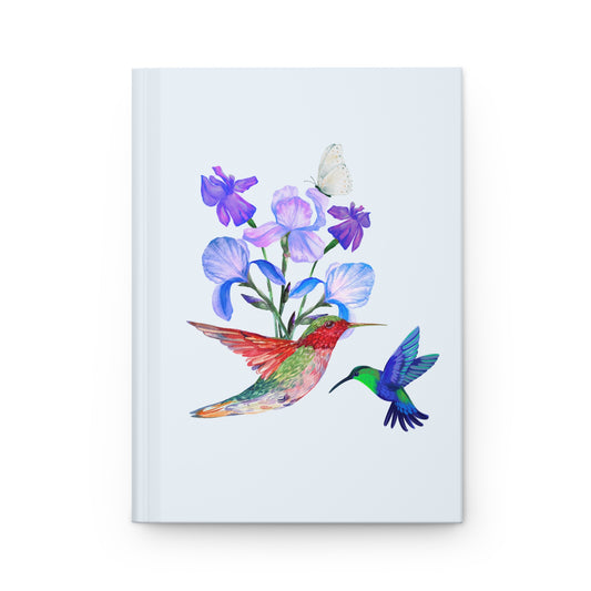 BIRDS & FLOWERS MATTE HARDCOVER JOURNAL