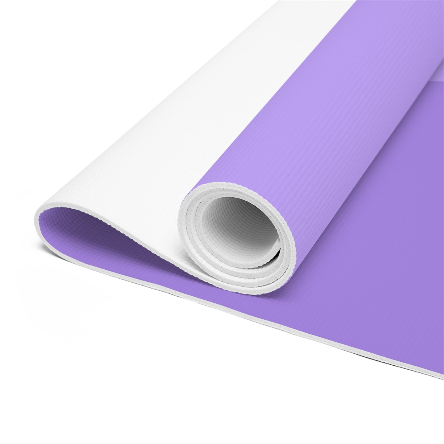 PURPLE WAVY FOAM YOGA MAT