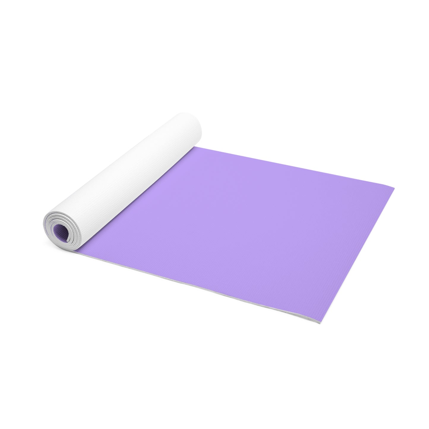 PURPLE SIMPLE FLOWER FOAM YOGA MAT