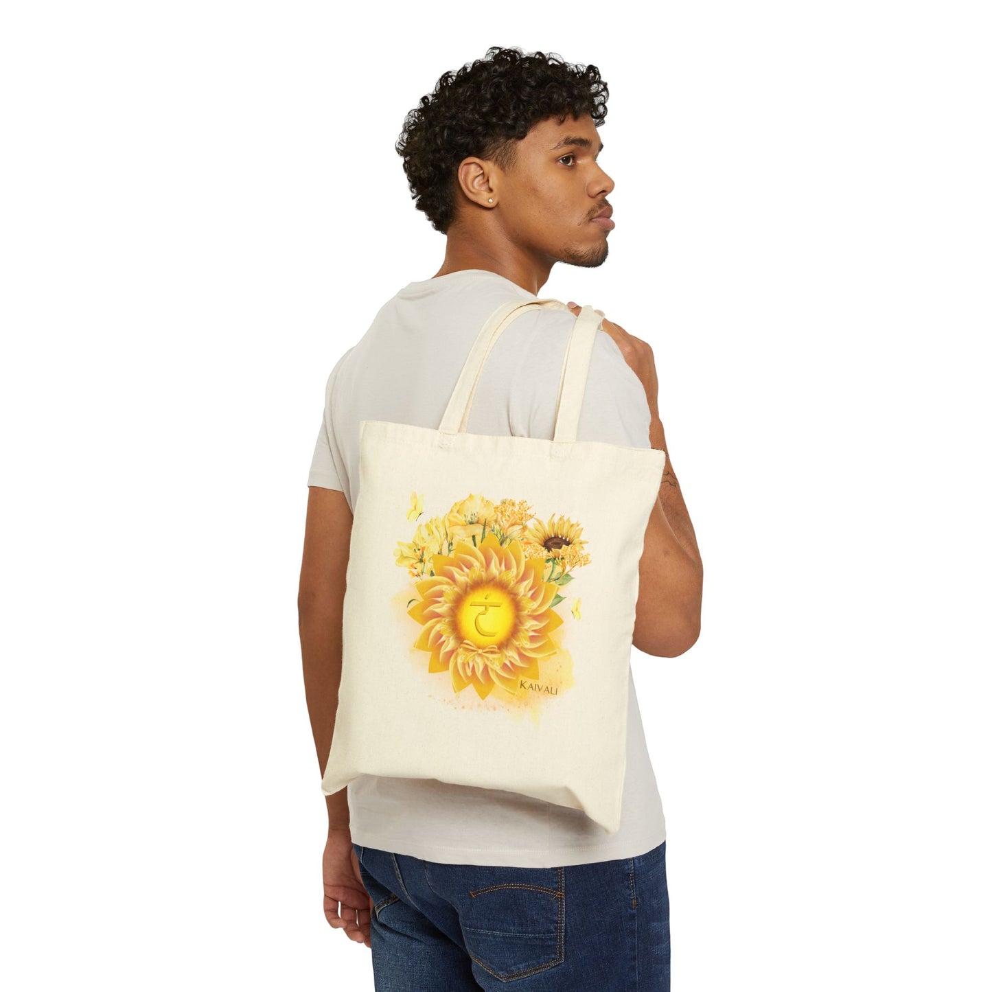 SOLAR PLEXUS CANVAS TOTE BAG