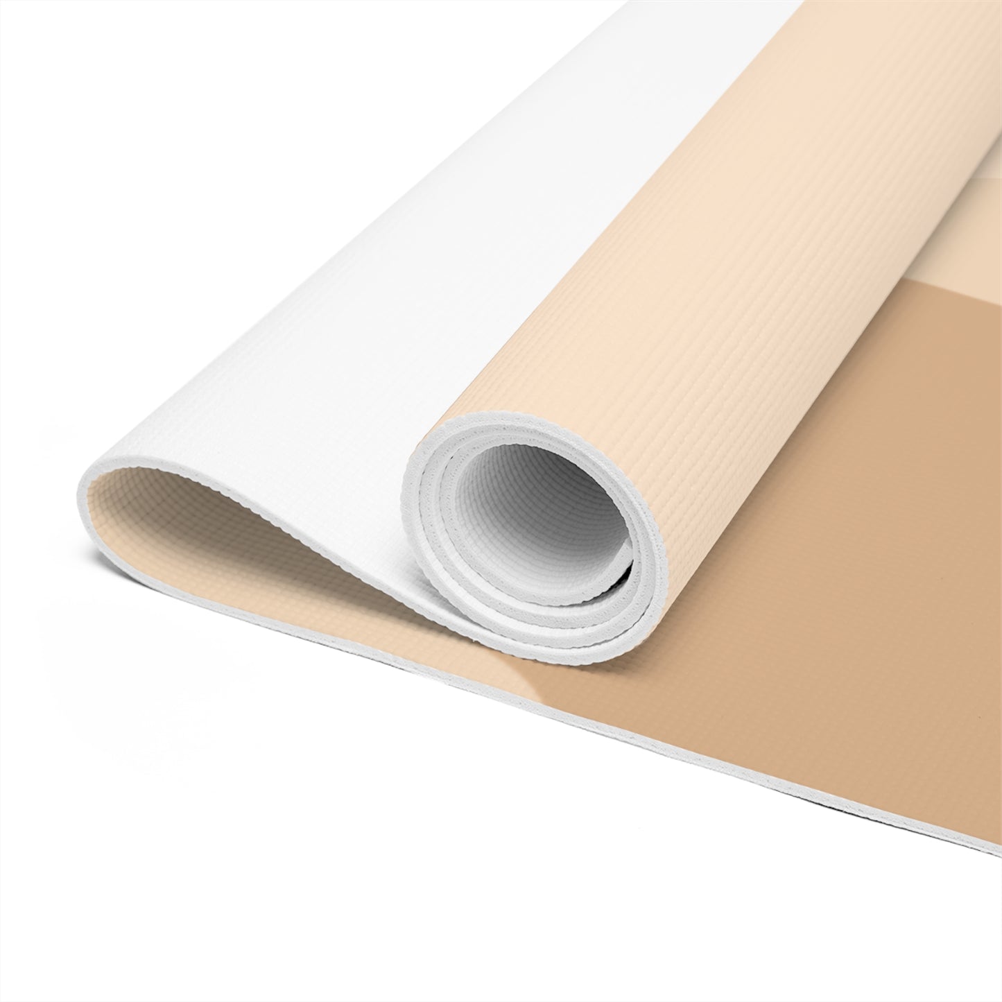 BEIGE AESTHETIC FOAM YOGA MAT