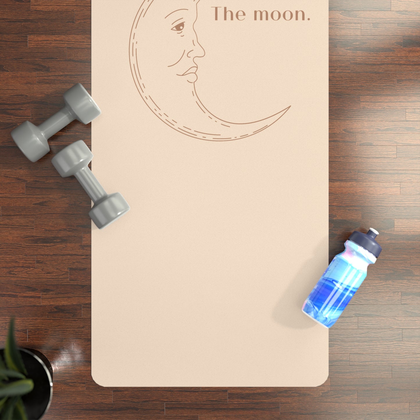 THE MOON RUBBER YOGA MAT