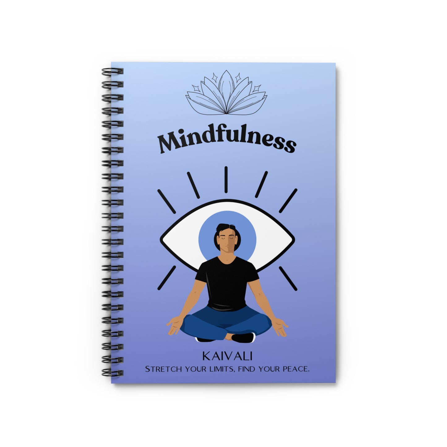 MINDFULNESS SPIRAL NOTEBOOK - RULED LINE