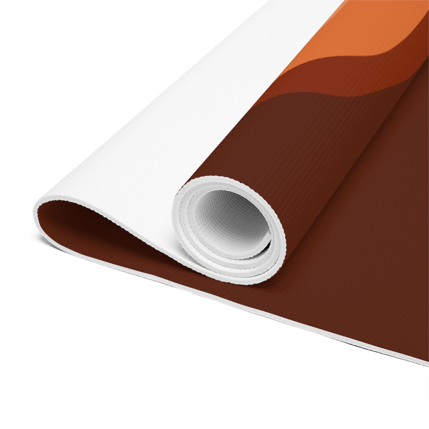 DARK BROWN AESTHETIC FOAM YOGA MAT