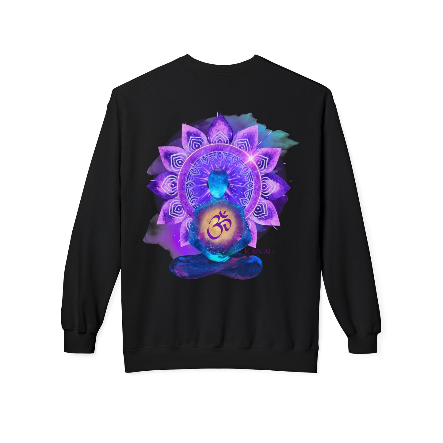 CROWN CHAKRA UNISEX MIDWEIGHT SOFTSTYLE FLEECE CREWNECK SWEATSHIRT