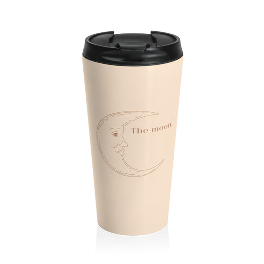 THE MOON STAINLESS STEEL TRAVEL MUG