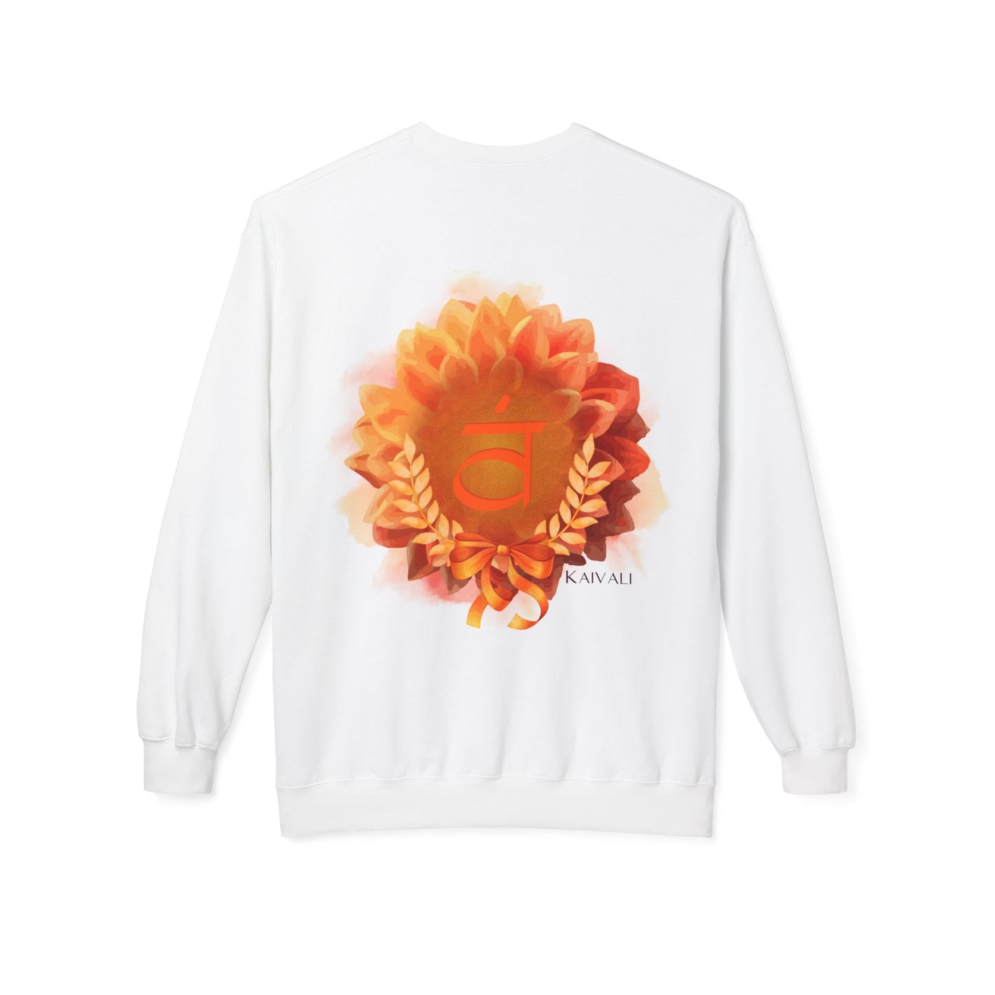 SACRAL CHAKRA UNISEX MIDWEIGHT SOFTSTYLE FLEECE CREWNECK SWEATSHIRT