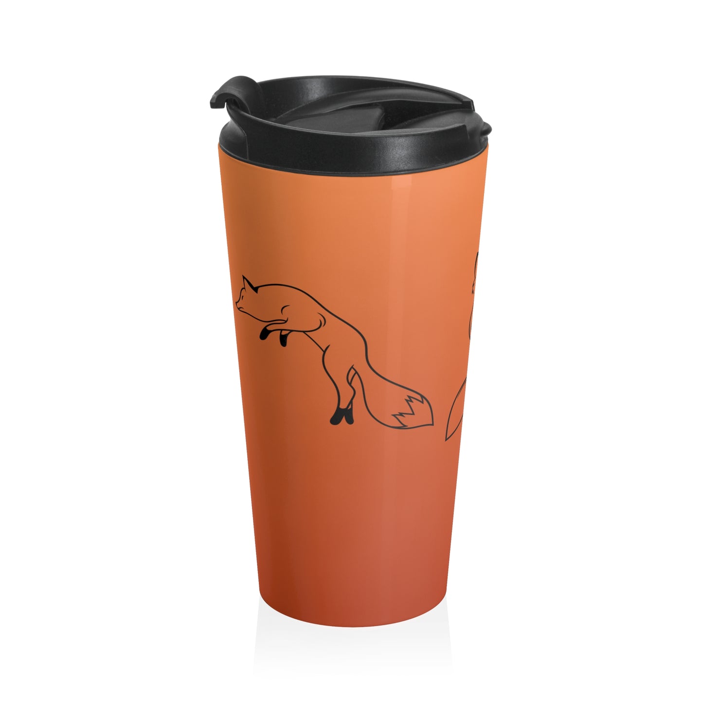 FOX STAINLESS STEEL TRAVEL MUG