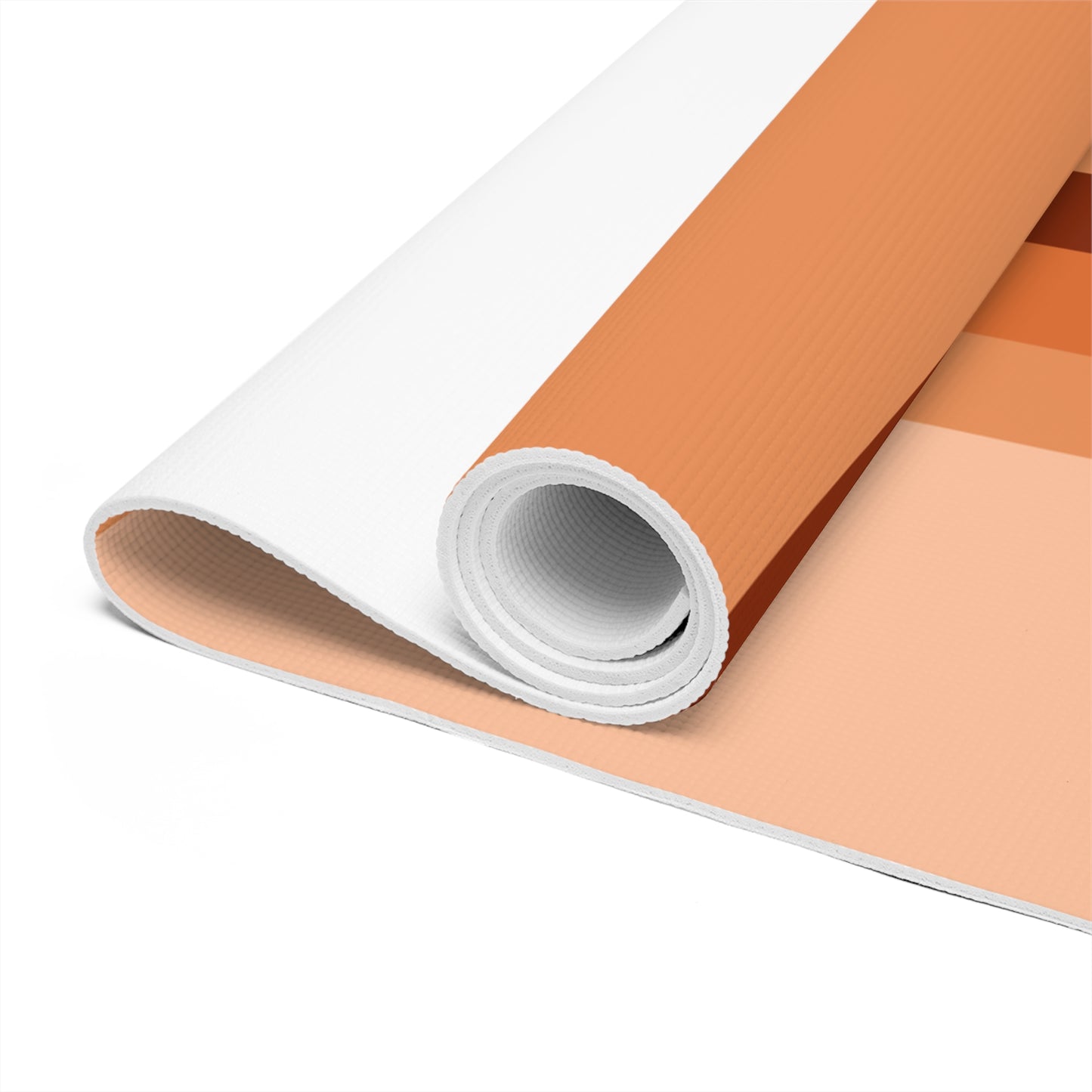 COZY ORANGE AESTHETIC FOAM YOGA MAT