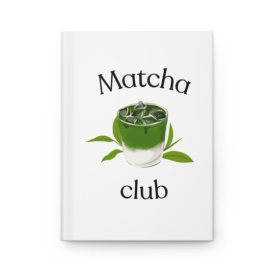 MATCHA CLUB MATTE HARCOVER JOURNAL