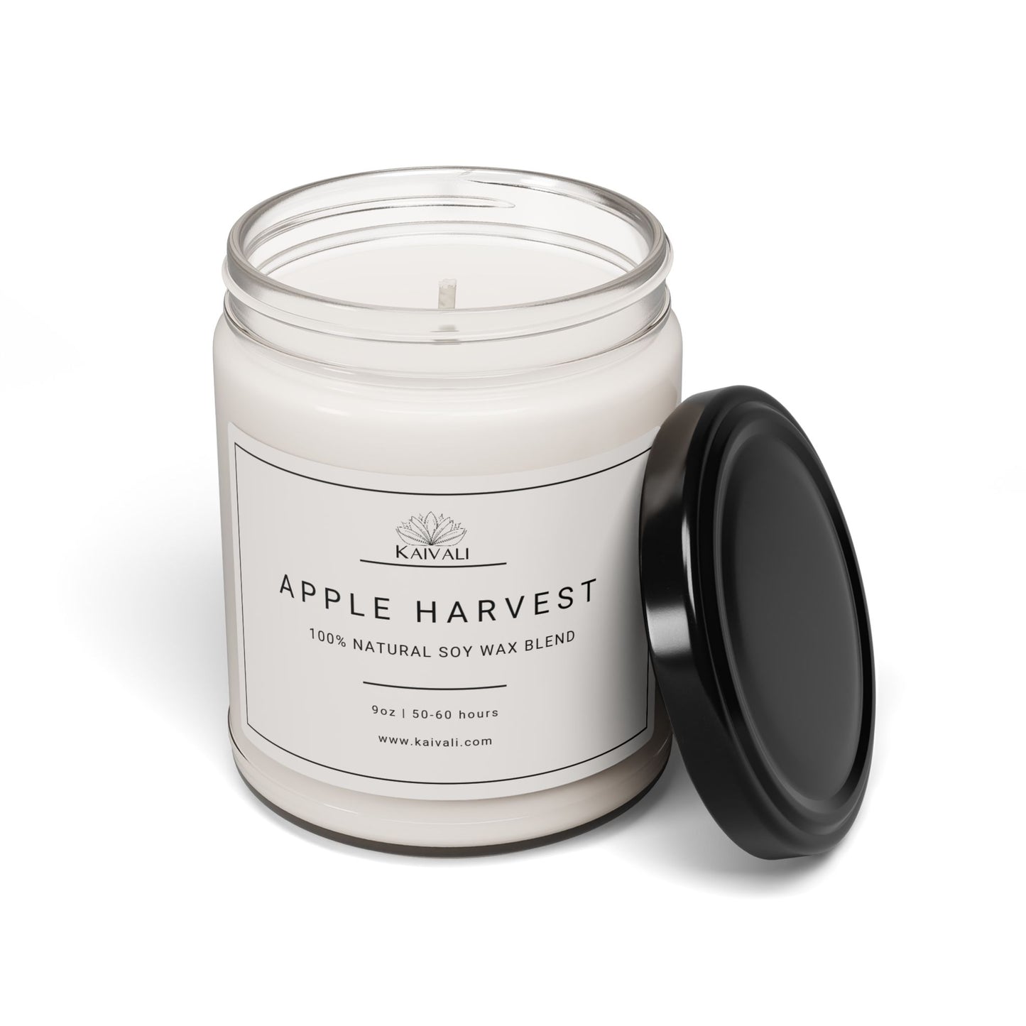 APPLE HARVEST SCENTED SOY CANDLE, 9oz