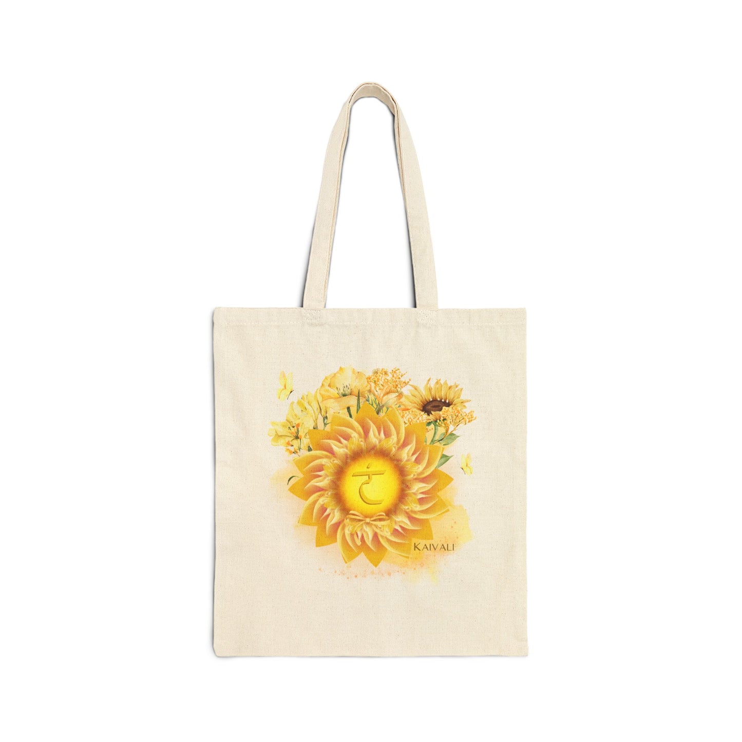 SOLAR PLEXUS CANVAS TOTE BAG