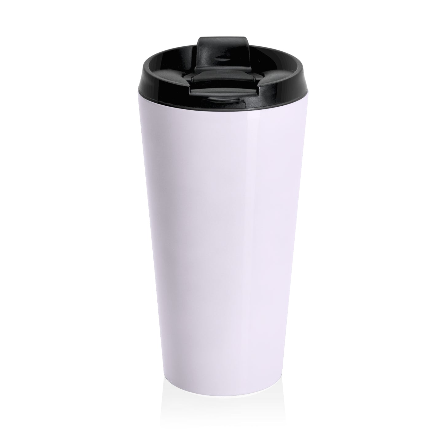 LIGHT VIOLET STAINLESS STEEL TRAVEL MUG