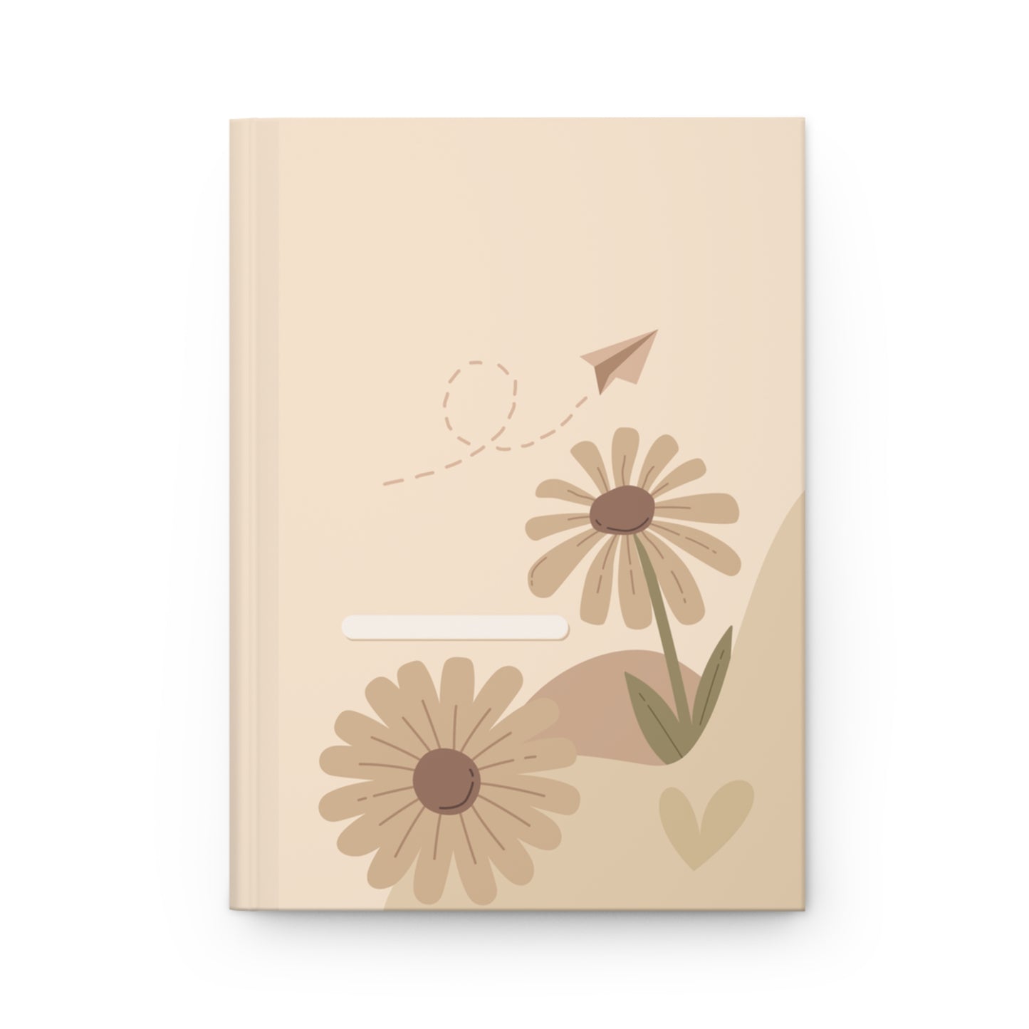 BEIGE AESTHETIC MATTE HARDCOVER JOURNAL