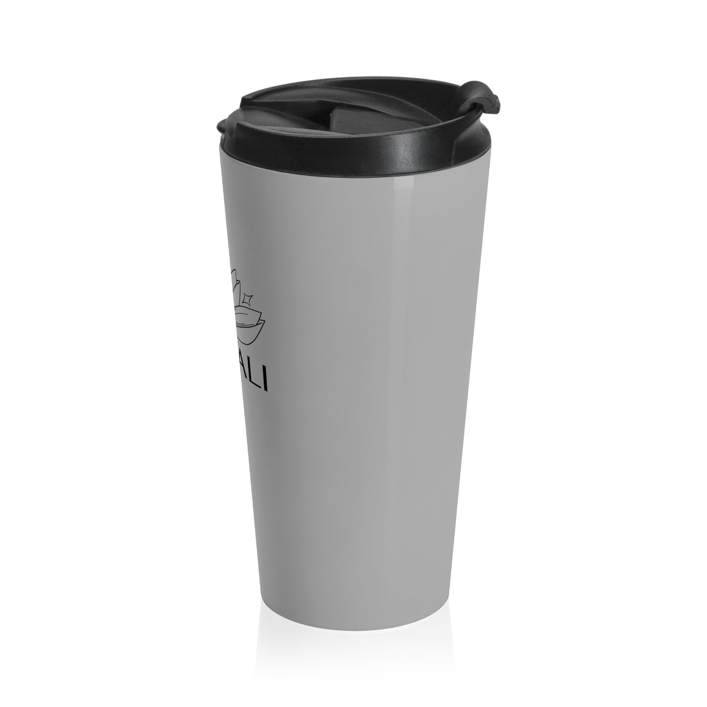 KAIVALI (GRAY) STAINLESS STEEL TRAVEL MUG