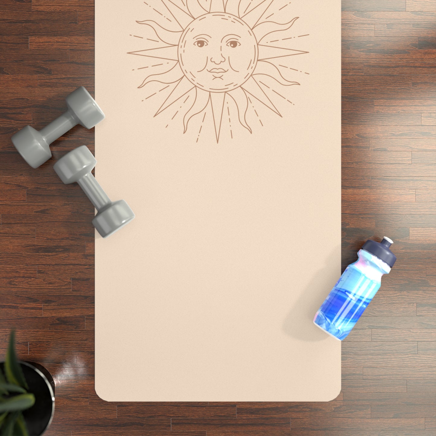 THE SUN RUBBER YOGA MAT