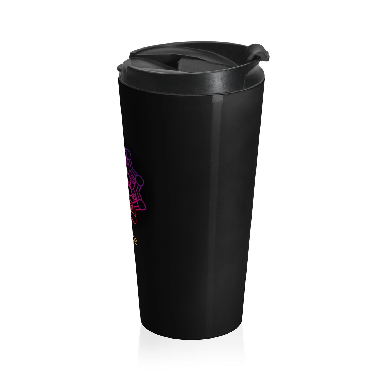 MANDALA STAINLESS STEEL TRAVEL MUG