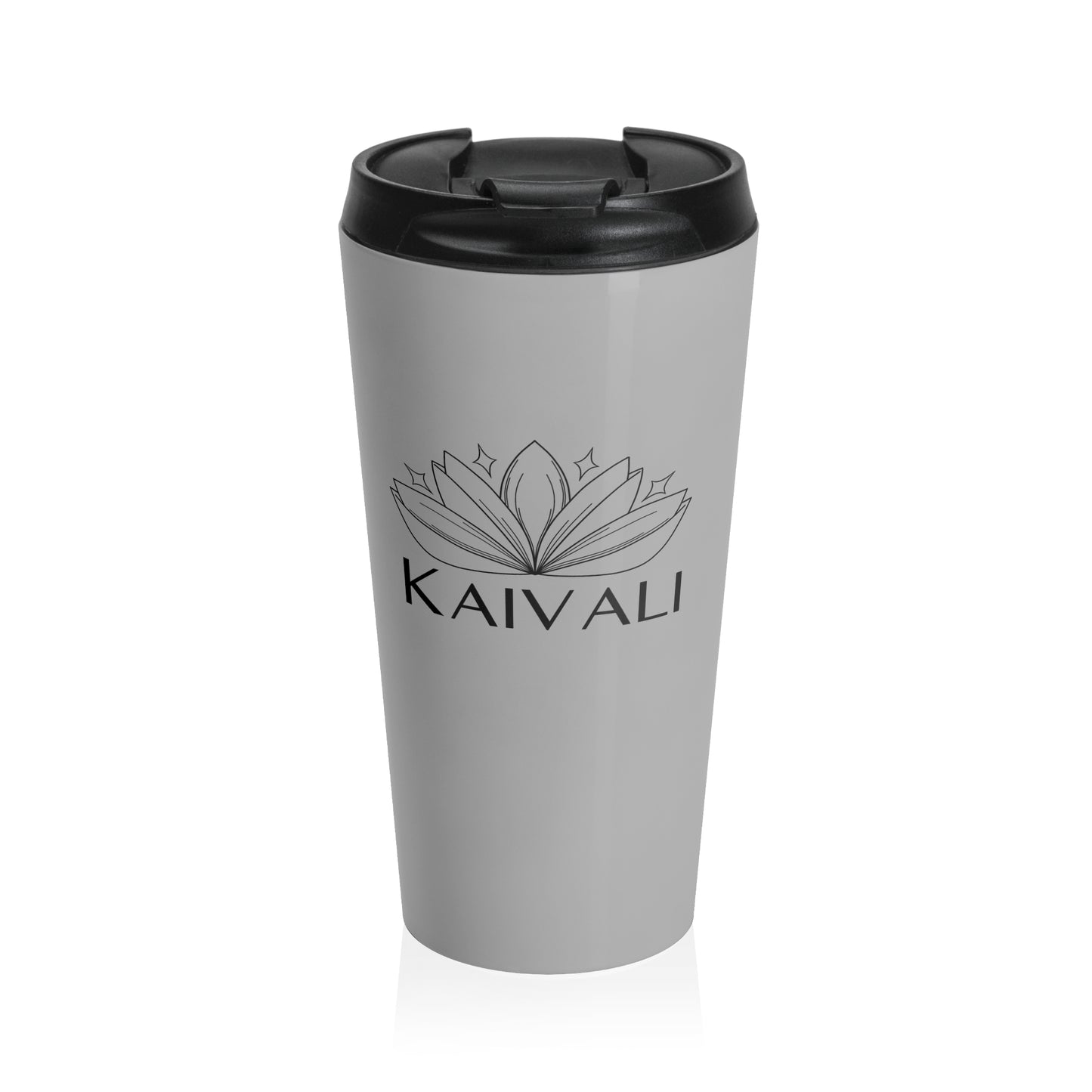 KAIVALI (GRAY) STAINLESS STEEL TRAVEL MUG