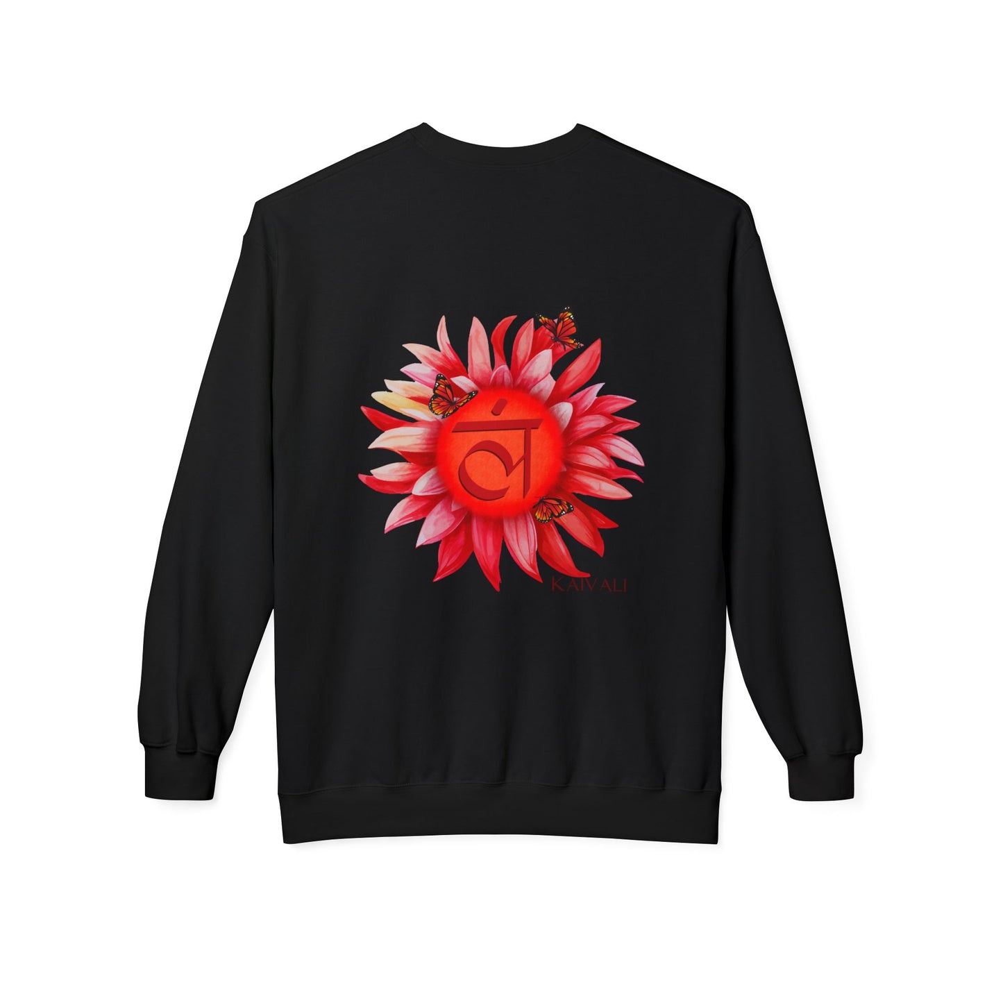 ROOT CHAKRA UNISEX MIDWEIGHT SOFTSTYLE FLEECE CREWNECK SWEATSHIRT