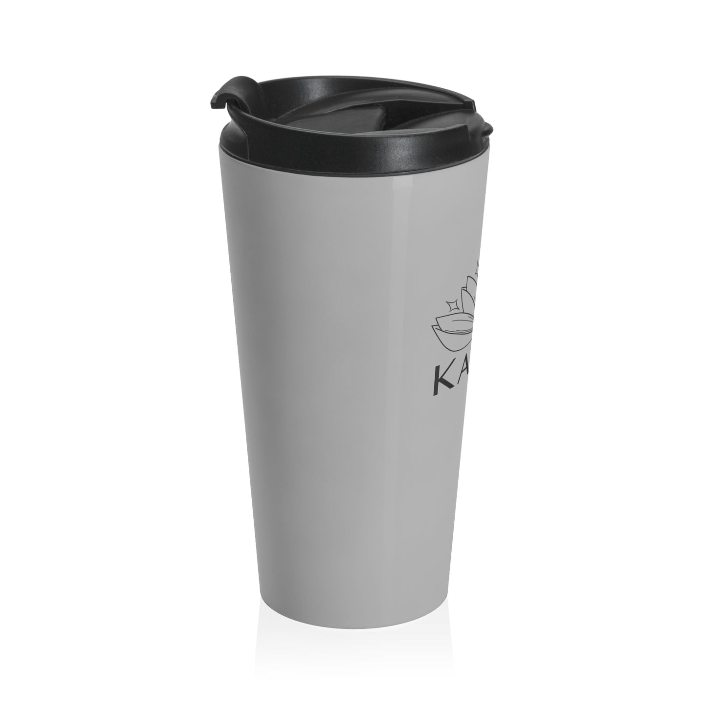 KAIVALI (GRAY) STAINLESS STEEL TRAVEL MUG