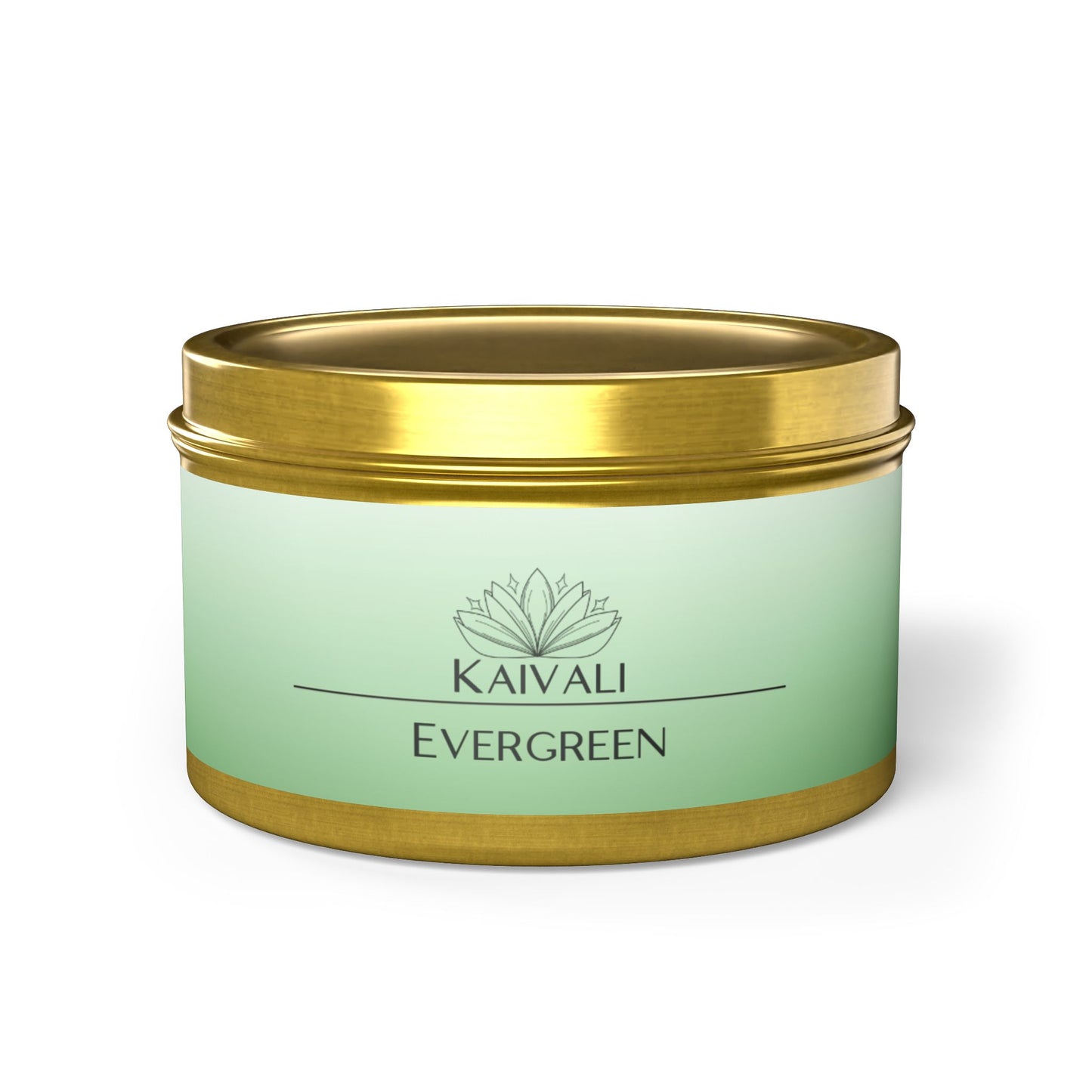 KAIVALI TIN CANDLE - EVERGREEN